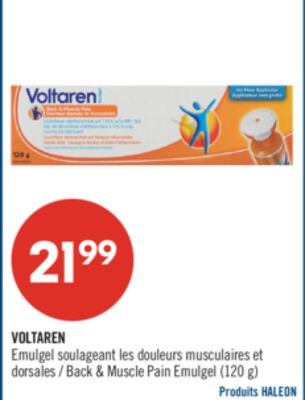 VOLTAREN Emulgel soulageant les douleurs muscul…