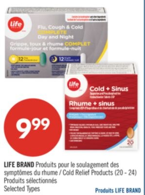 LIFE BRAND produits pour le soulagement des sym…