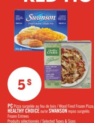 PC pizza surgelée au feu de bois, HEALTHY CHOIC…