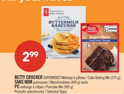 BETTY CROCKER SUPERMOIST Mélange à gâteau (375 …