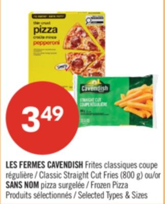 LES FERMES CAVENDISH Frites classiques coupe ré…