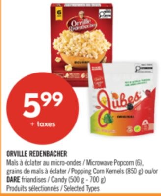 ORVILLE REDENBACHER Maïs à éclater au micro-ond…