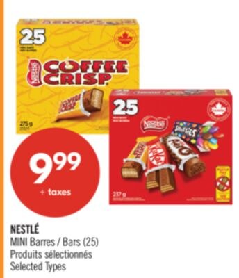 NESTLÉ MINI Barres