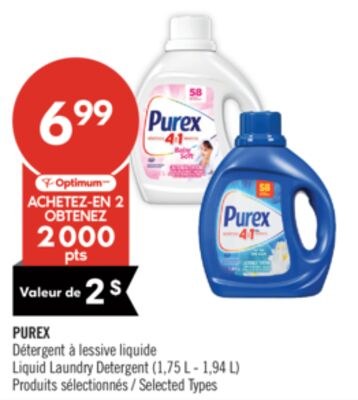 PUREX Détergent à lessive liquide