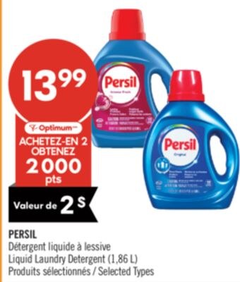 PERSIL Détergent liquide à lessive (1,86 L)