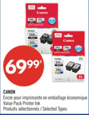 CANON Encre pour imprimante en emballage économ…