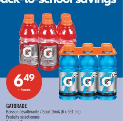 GATORADE Boisson désaltérante
