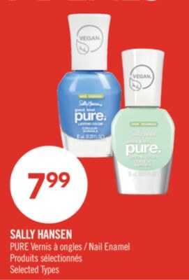 SALLY HANSEN PURE Vernis à ongles
