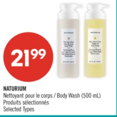 NATURIUM Nettoyant pour le corps