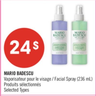 MARIO BADESCU Vaporisateur pour le visage