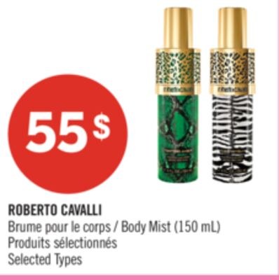 ROBERTO CAVALLI Brume pour le corps