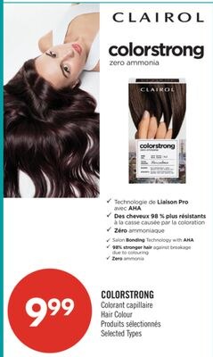 COLORSTRONG Colorant capillaire