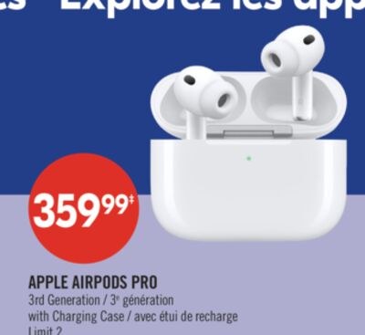 APPLE AIRPODS PRO 3rd Generation with Charging …