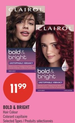 BOLD & BRIGHT Hair Colour