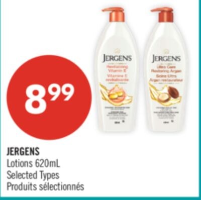 JERGENS Lotions 620mL