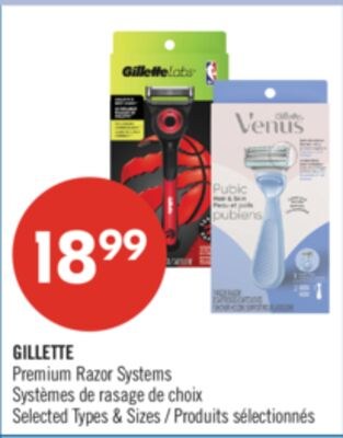 GILLETTE Premium Razor Systems