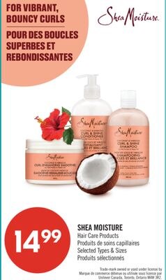 SHEA MOISTURE Hair Care Products