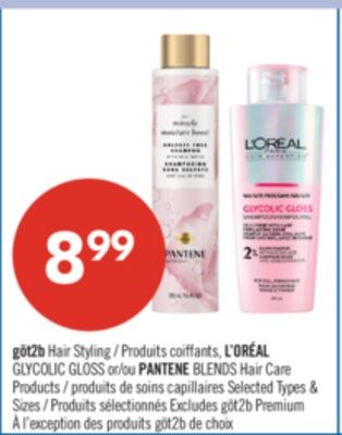 göt2b Hair Styling, L'OREAL GLYCOLIC GLOSS or P…