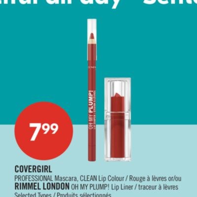 COVERGIRL PROFESSIONAL Mascara, CLEAN Lip Colou…