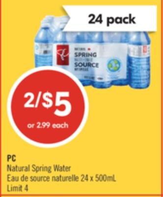 PC Natural Spring Water