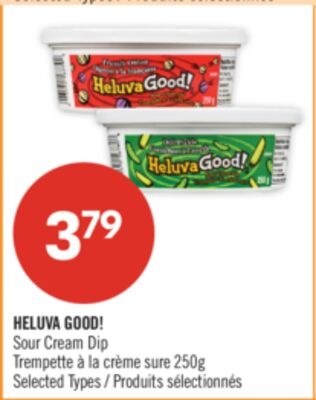 HELUVA GOOD! Sour Cream Dip