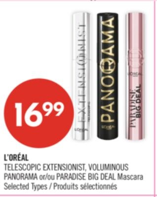 L'ORÉAL TELESCOPIC EXTENSIONIST, or PARADISE BI…