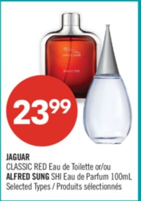 JAGUAR CLASSIC RED Eau de Toilette or ALFRED SU…