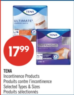 TENA Incontinence Products