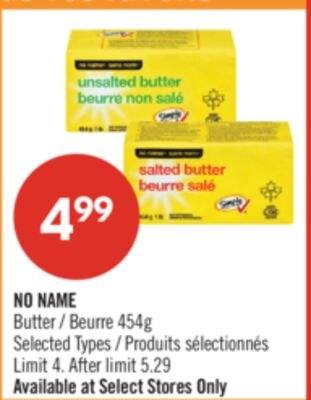 NO NAME Butter 454g