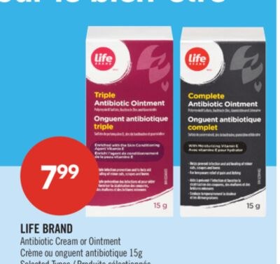 Antibiotic Cream or Ointment