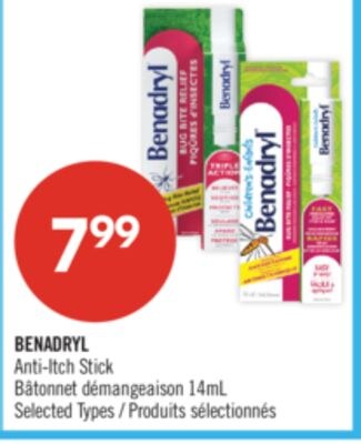BENADRYL Anti-Itch Stick