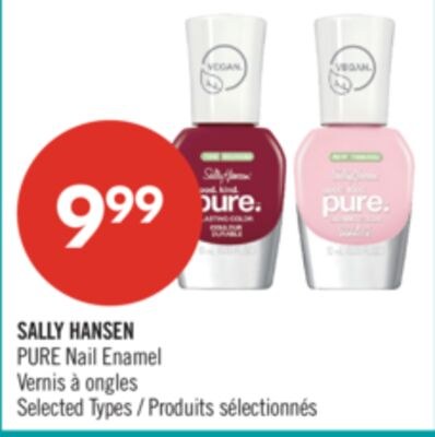SALLY HANSEN PURE Nail Enamel