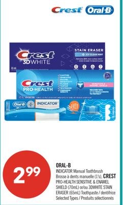 ORAL-B INDICATOR Manual Toothbrush (1's), CREST…