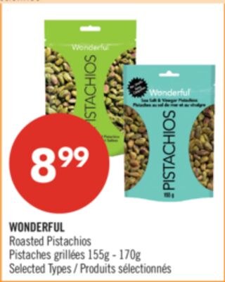 WONDERFUL Roasted Pistachios