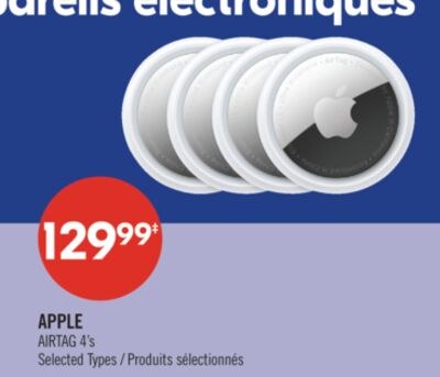 APPLE AIRTAG 4's