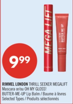 RIMMEL LONDON THRILL SEEKER MEGALIFT Mascara or…