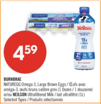 BURNBRAE NATUREGG Omega 3, Large Brown Eggs (1 …