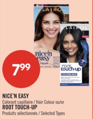 NICE'N EASY ou ROOT TOUCH-UP