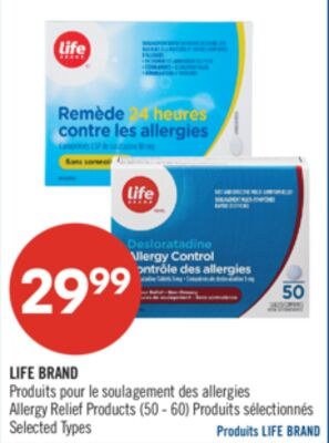 LIFE BRAND Produits pour le soulagement des all…