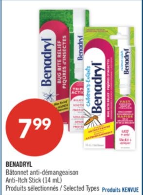 BENADRYL Bâtonnet anti-démangeaison