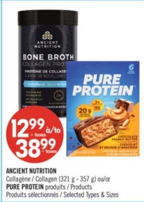 ANCIENT NUTRITION Collagéne (321 g - 357 g) ou …