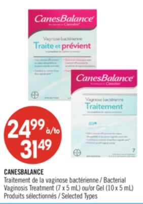 CANESBALANCE Traitement de la vaginose bactérie…