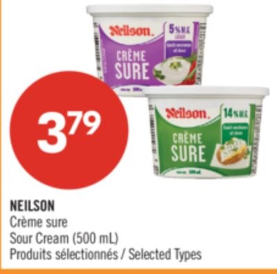 NEILSON Crème sure
