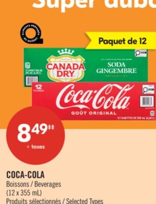 COCA-COLA Boissons