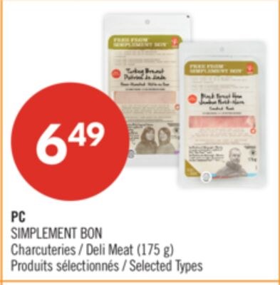 PC SIMPLEMENT BON Charcuteries (175 g)