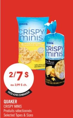 QUAKER CRISPY MINIS