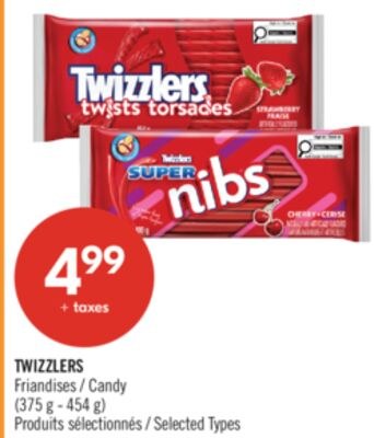 TWIZZLERS Friandises