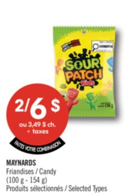 MAYNARDS Friandises