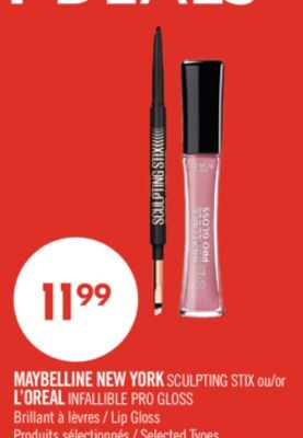 MAYBELLINE NEW YORK SCULPTING STIX ou L'OREAL I…
