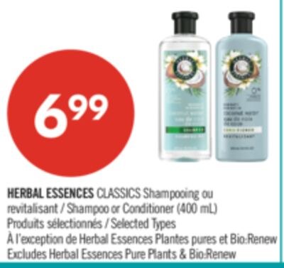 HERBAL ESSENCES CLASSICS Shampooing ou revitali…